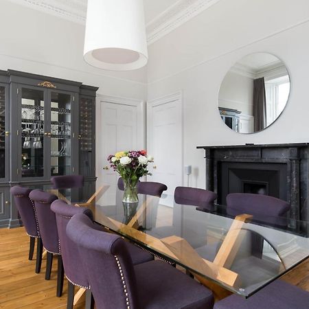 Magnificent Georgian 3-Bedroom Apartment In New Town Edinburg Exteriör bild