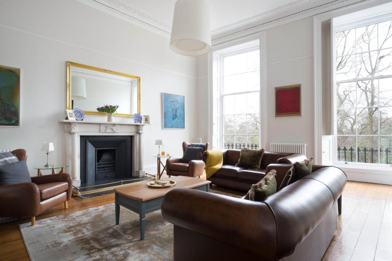 Magnificent Georgian 3-Bedroom Apartment In New Town Edinburg Exteriör bild