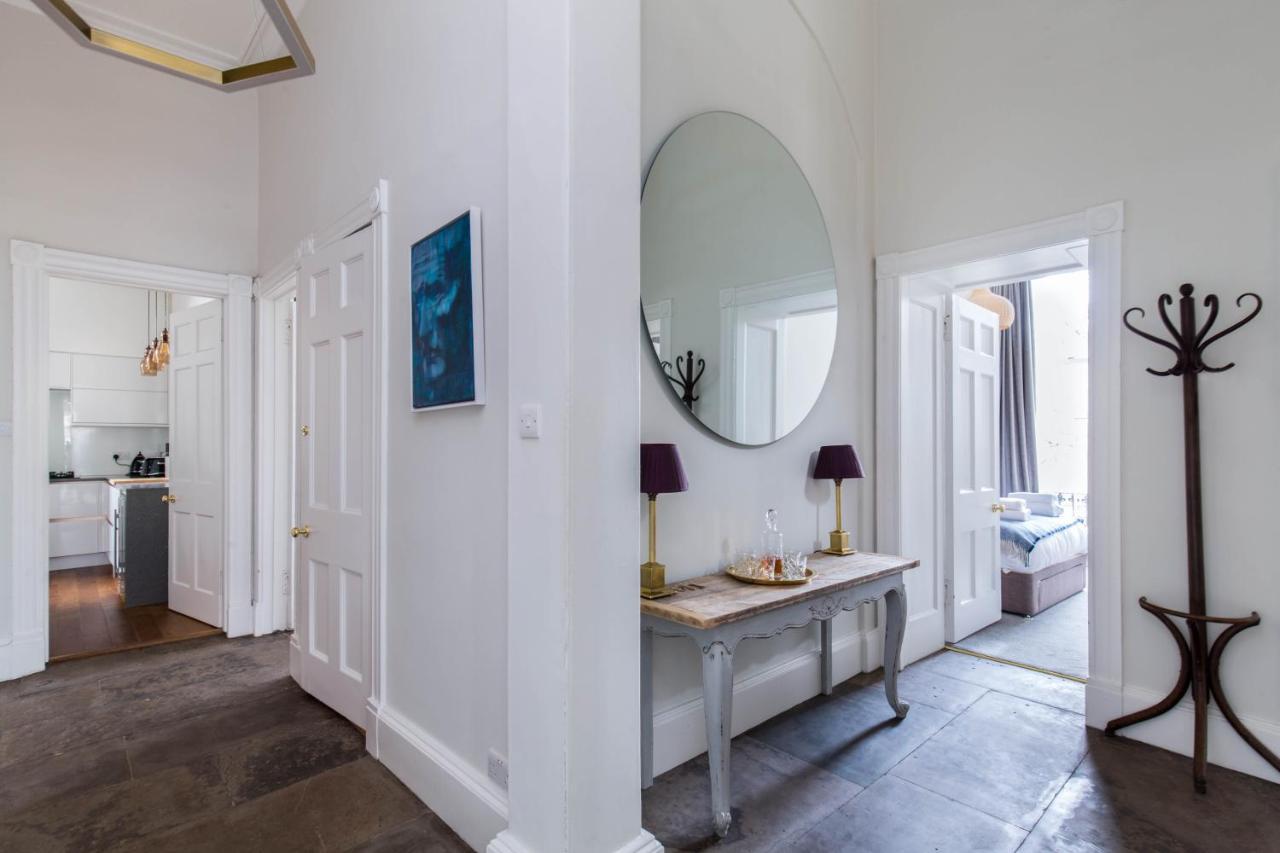 Magnificent Georgian 3-Bedroom Apartment In New Town Edinburg Exteriör bild