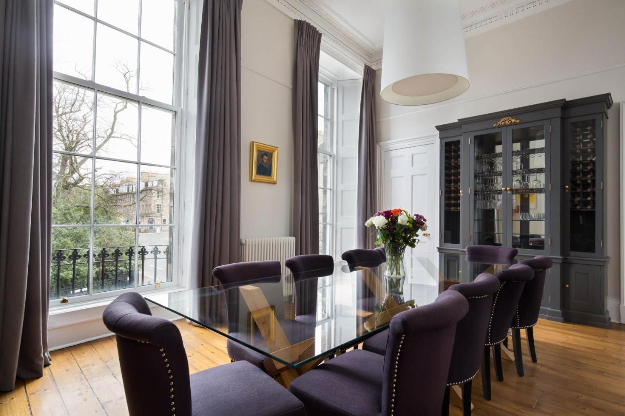 Magnificent Georgian 3-Bedroom Apartment In New Town Edinburg Exteriör bild