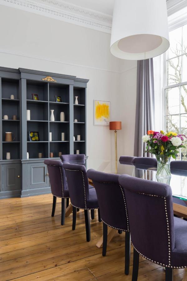 Magnificent Georgian 3-Bedroom Apartment In New Town Edinburg Exteriör bild